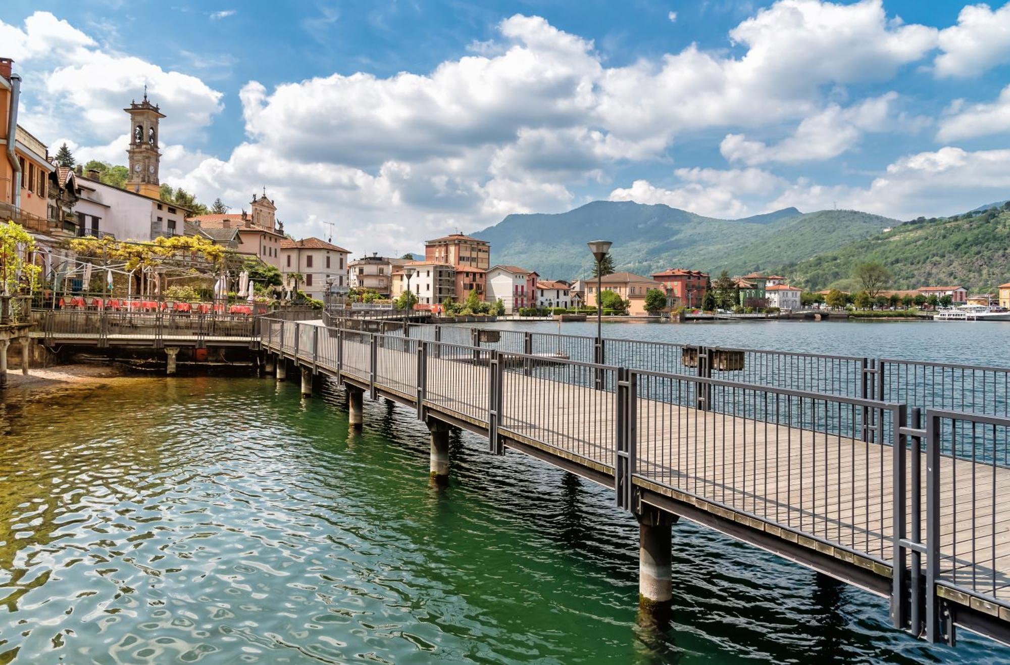 Residenza Lago Sereno Porto Ceresio Exterior foto